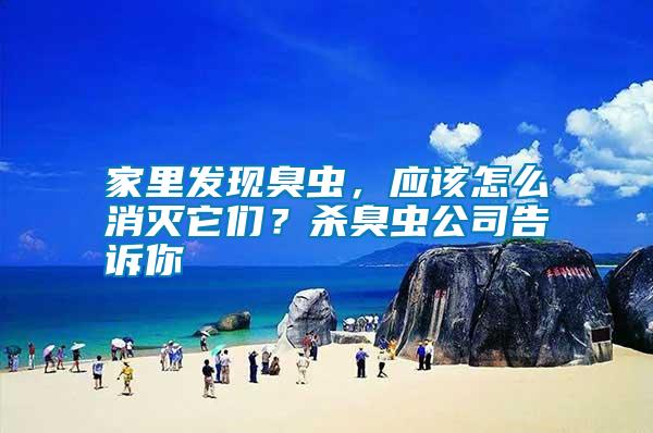 家里發(fā)現(xiàn)臭蟲(chóng)，應(yīng)該怎么消滅它們？殺臭蟲(chóng)公司告訴你