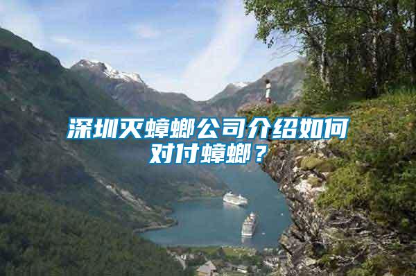 深圳滅蟑螂公司介紹如何對(duì)付蟑螂？
