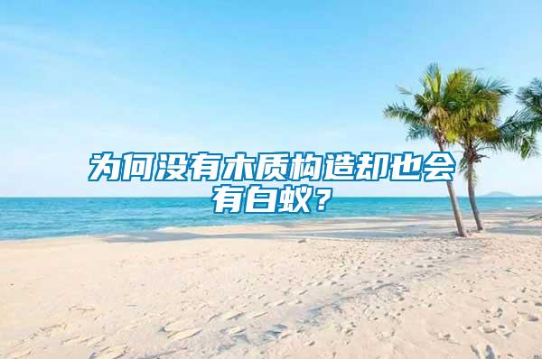 為何沒有木質(zhì)構(gòu)造卻也會(huì)有白蟻？