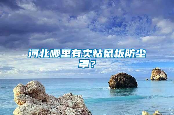 河北哪里有賣粘鼠板防塵罩？