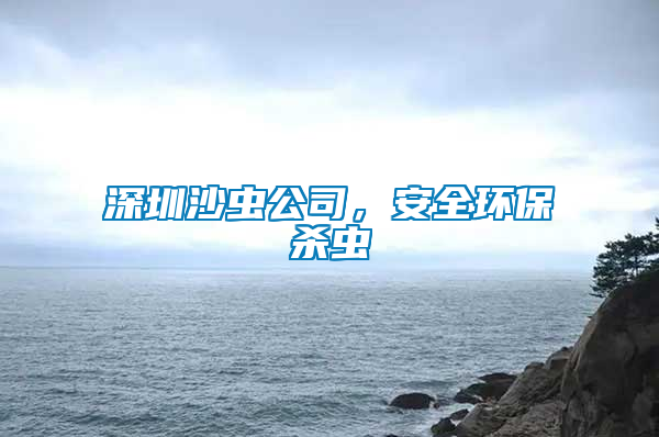 深圳沙蟲公司，安全環保殺蟲